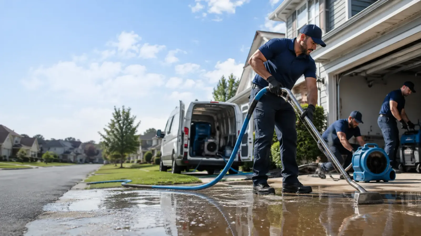 Flood Damage Restoration in Mode, IL